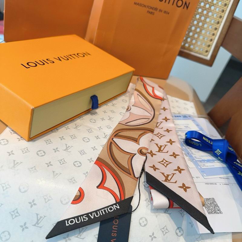 LV Silk ribbon 5X120cm E03 (2)