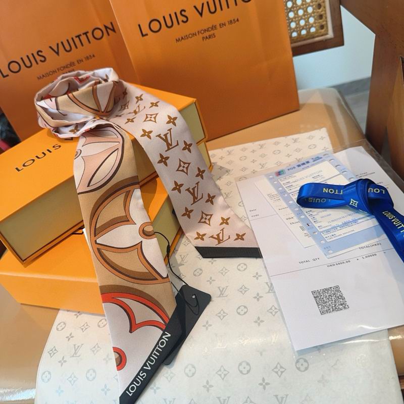 LV Silk ribbon 5X120cm E03 (4)