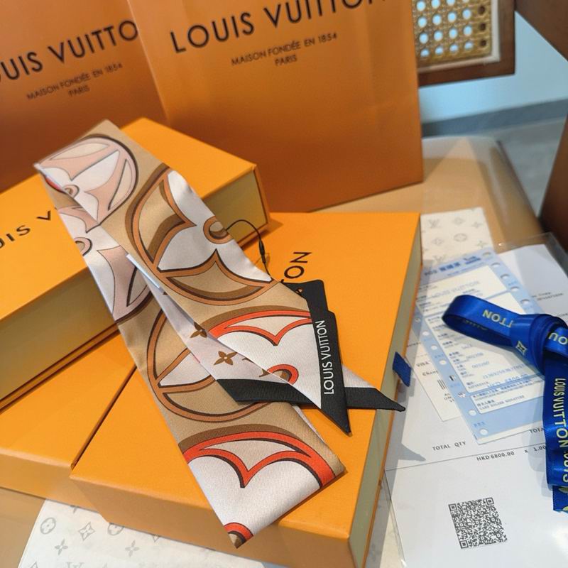 LV Silk ribbon 5X120cm E03 (6)