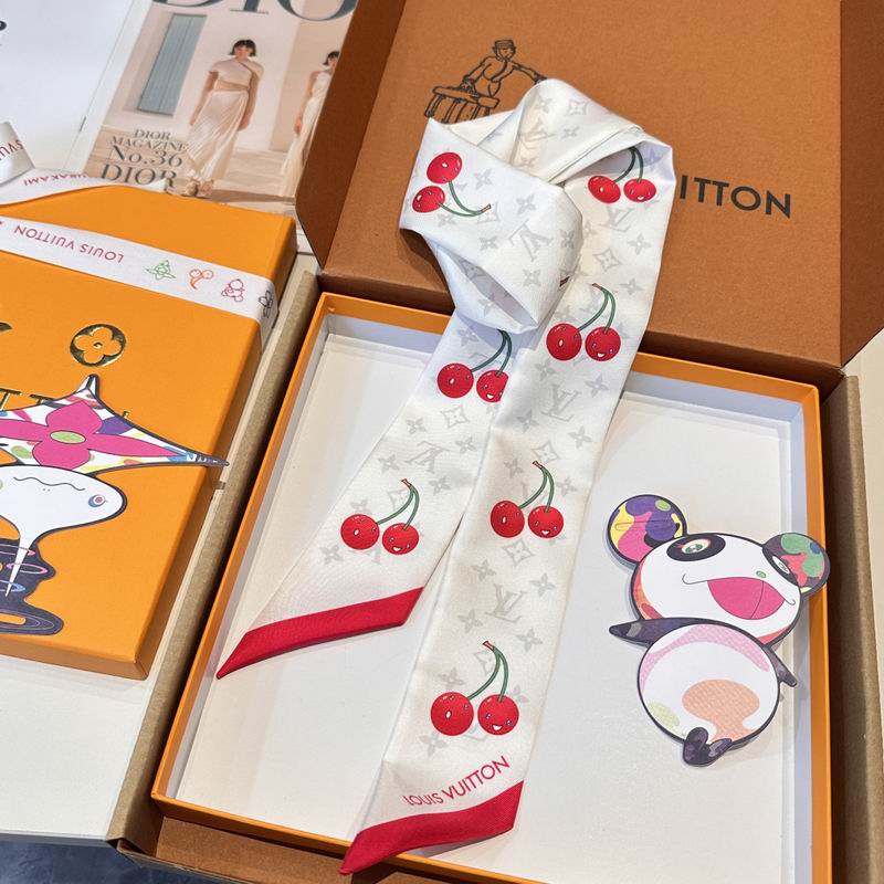 LV Silk ribbon 5X120cm E08 (10)