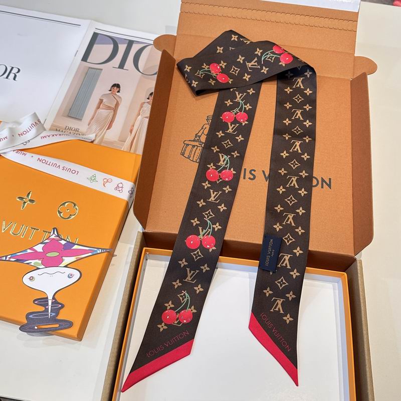 LV Silk ribbon 5X120cm E08 (2)