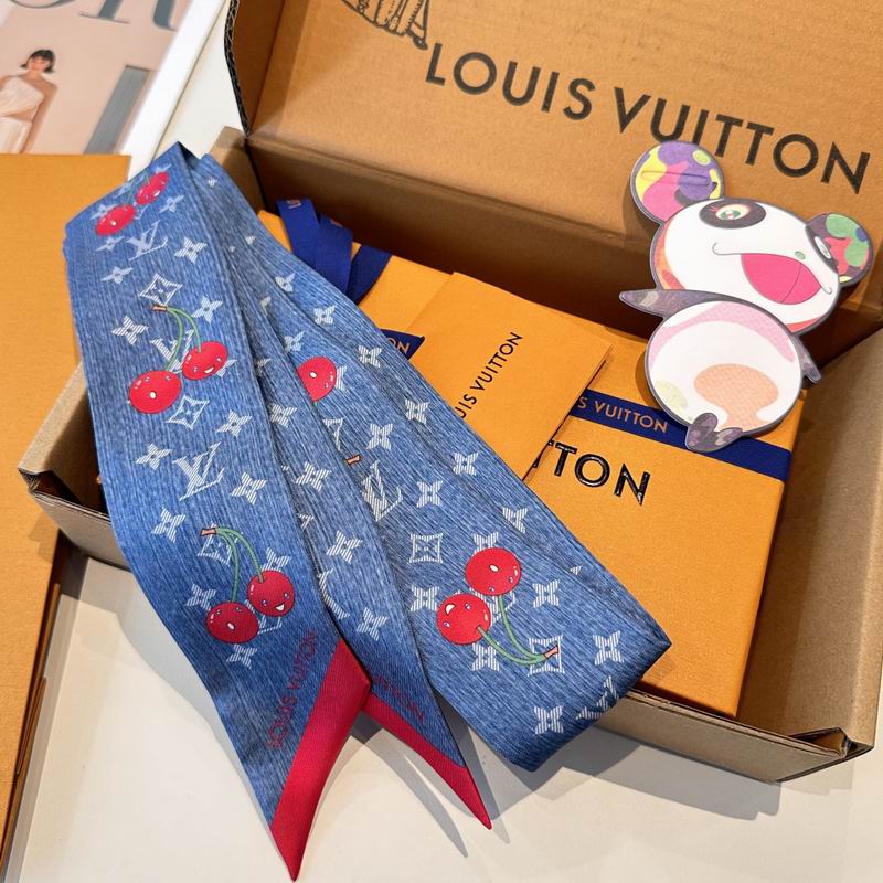 LV Silk ribbon 5X120cm E08 (20)
