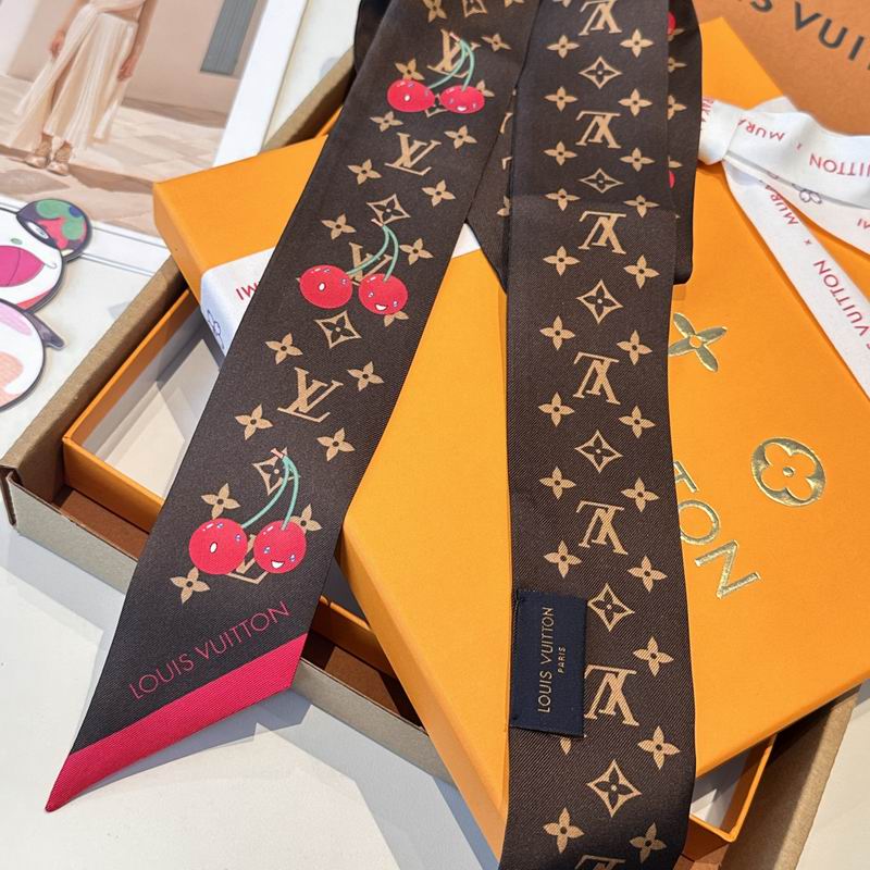 LV Silk ribbon 5X120cm E08 (5)