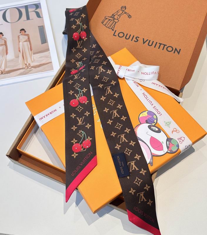 LV Silk ribbon 5X120cm E08 (6)