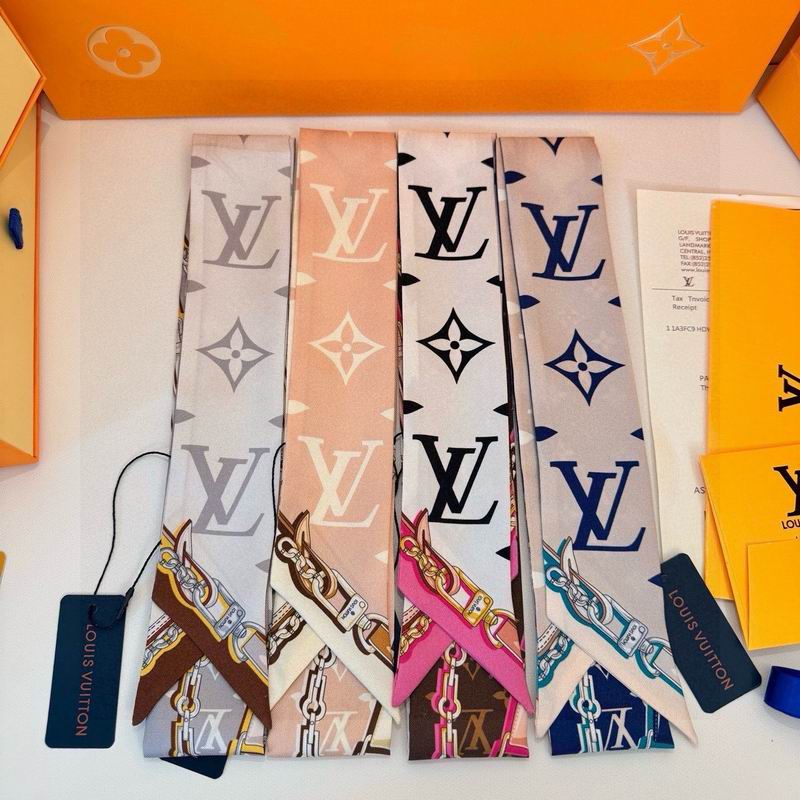 LV Silk ribbon 5X120cm E17 (36)