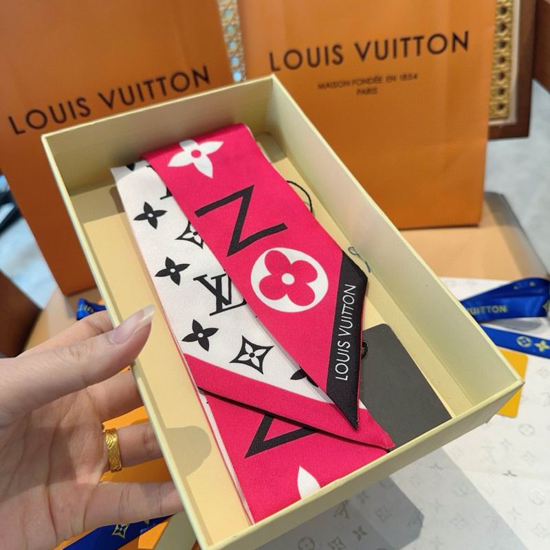 LV Silk ribbon 8X120cm E14 (10)