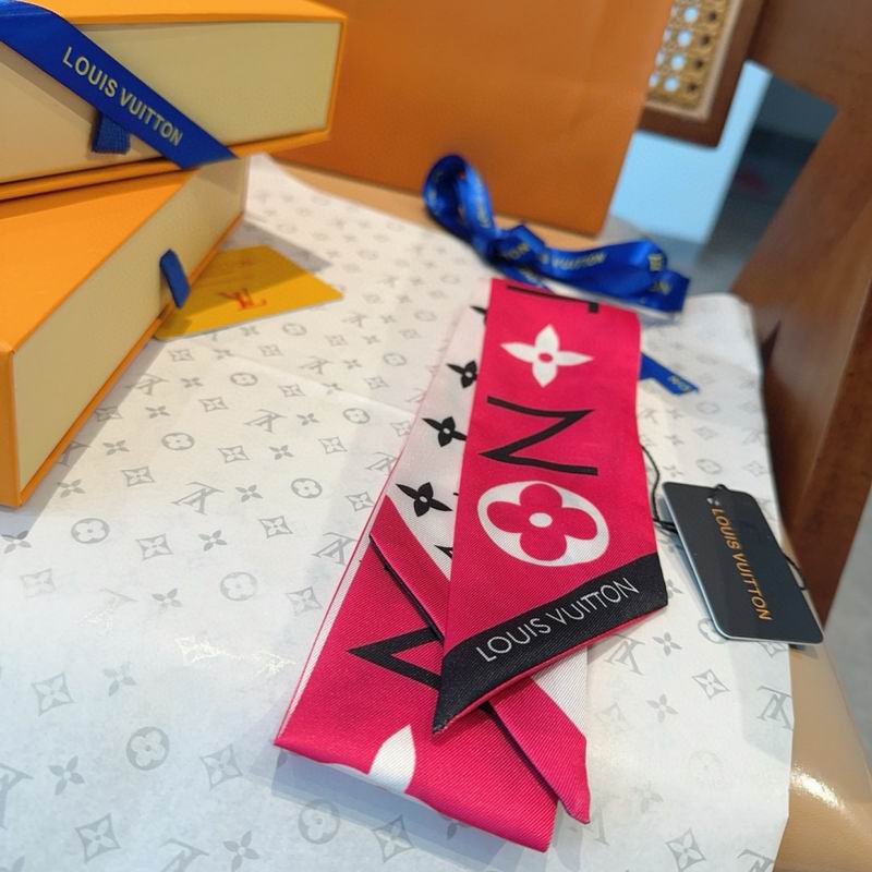 LV Silk ribbon 8X120cm E14 (14)