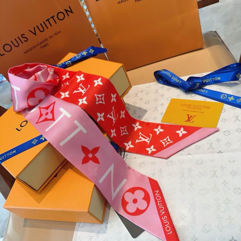 LV Silk ribbon 8X120cm E14 (36)