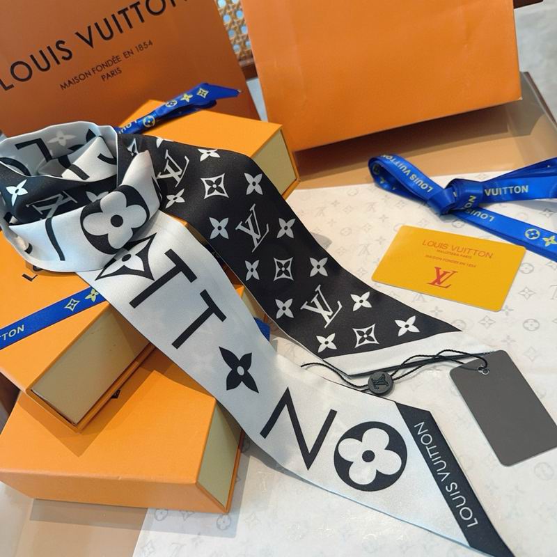 LV Silk ribbon 8X120cm E14 (44)