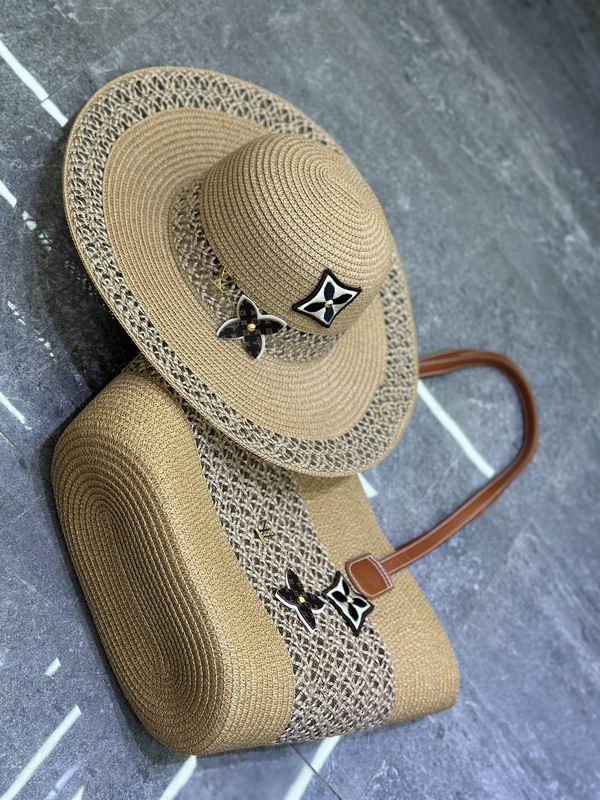 LV beach bag hat dx (31)
