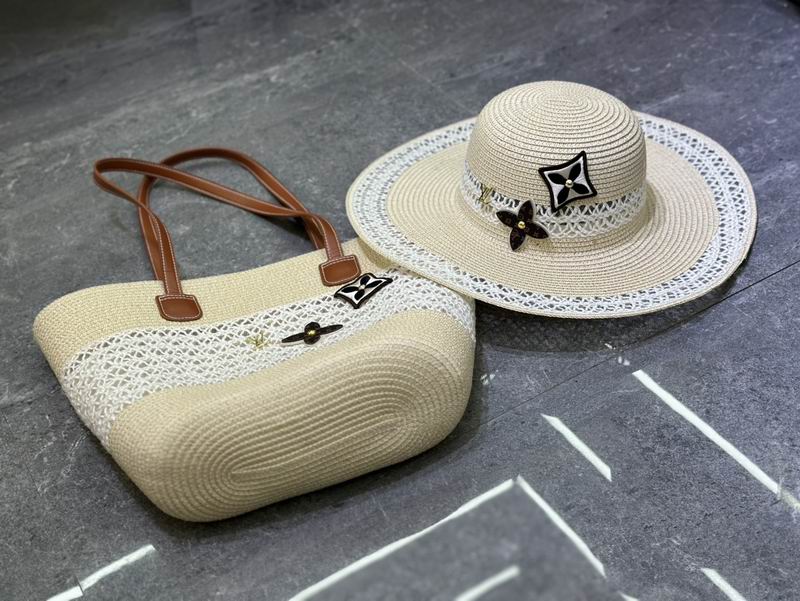 LV beach bag hat dx (33)