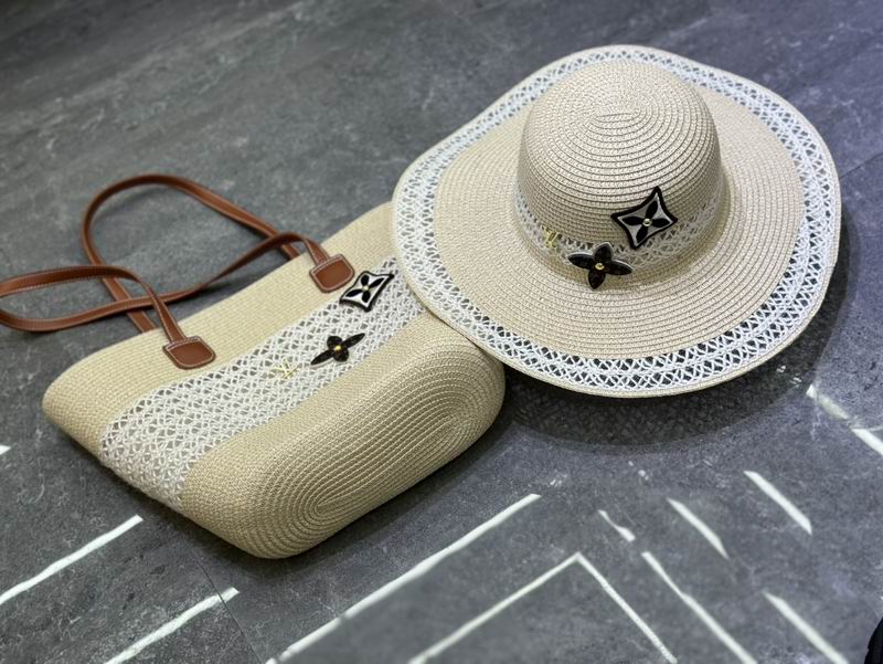 LV beach bag hat dx (34)