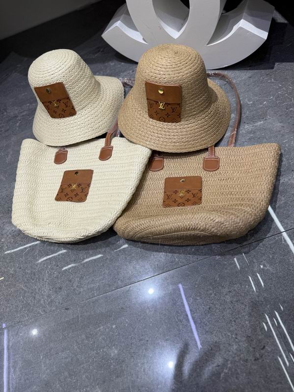 LV beach bag hat dx (45)