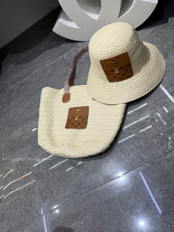 LV beach bag hat dx (46)