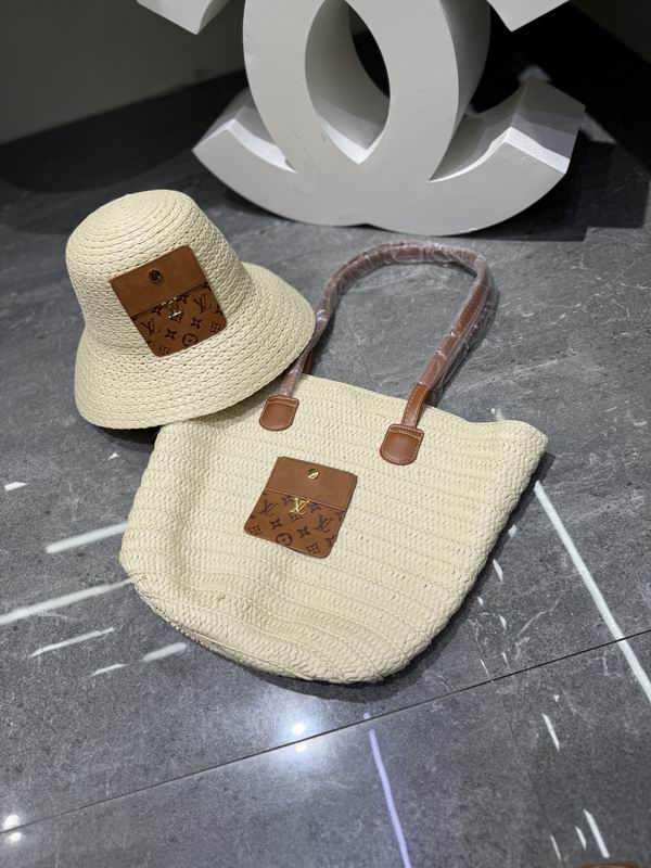 LV beach bag hat dx (47)