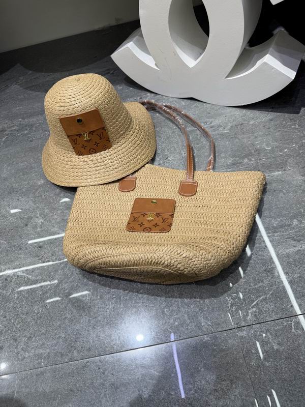 LV beach bag hat dx (48)