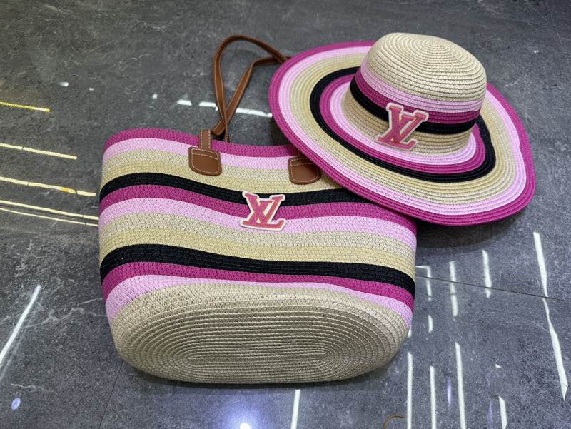 LV beach bag hat dx (51)