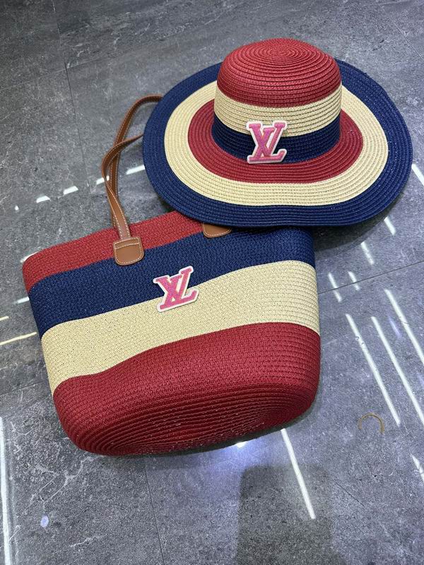 LV beach bag hat dx (54)