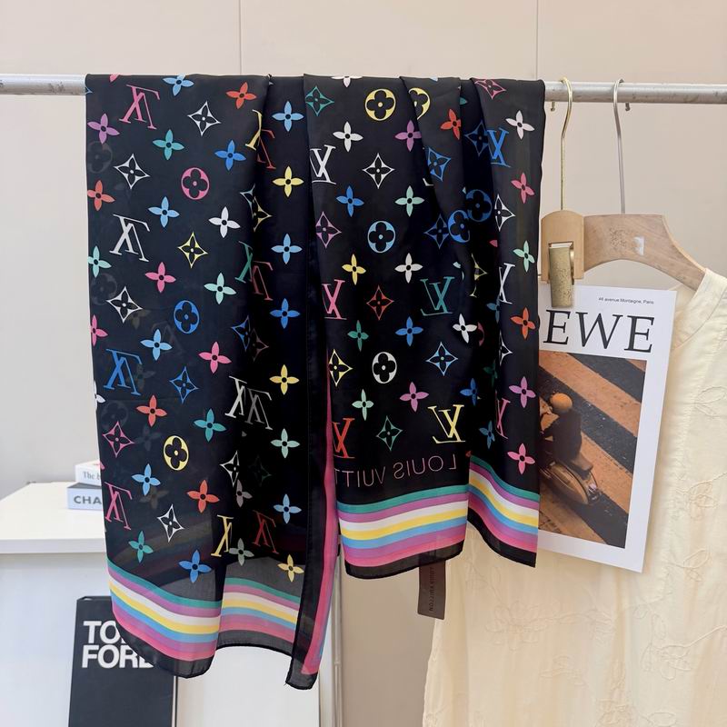 LV silk scarf 90-180cm E49 (14)