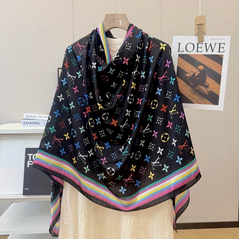 LV silk scarf 90-180cm E49 (15)