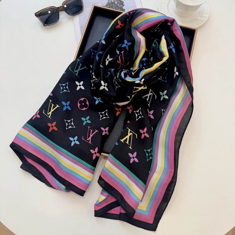 LV silk scarf 90-180cm E49 (17)