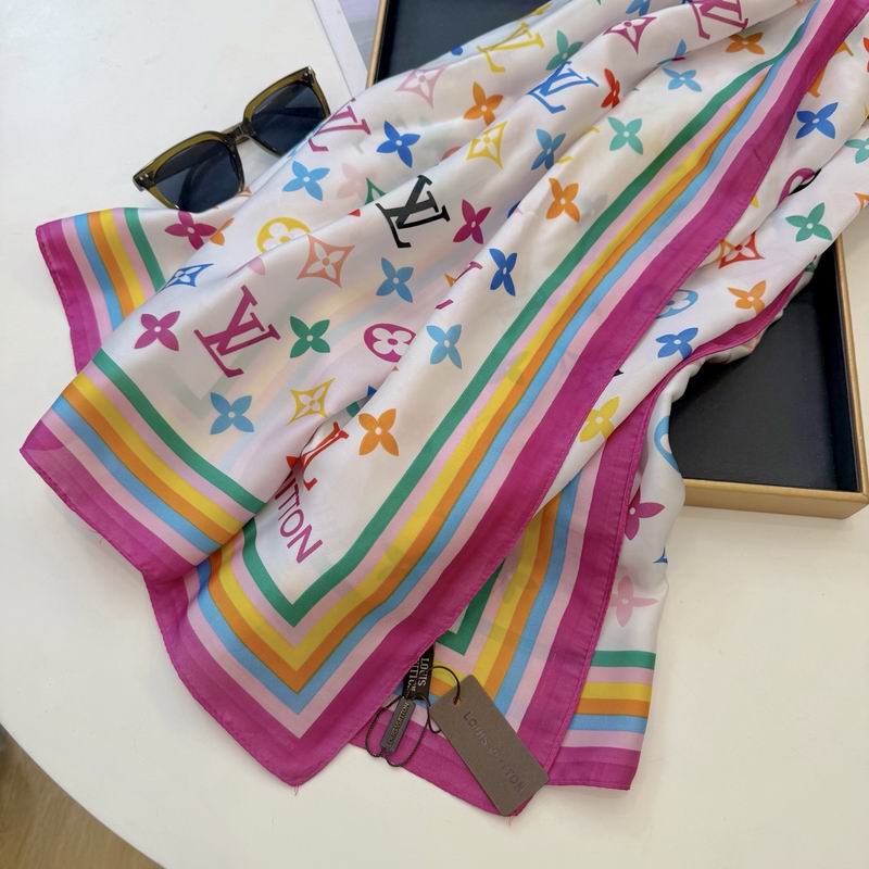 LV silk scarf 90-180cm E49 (2)