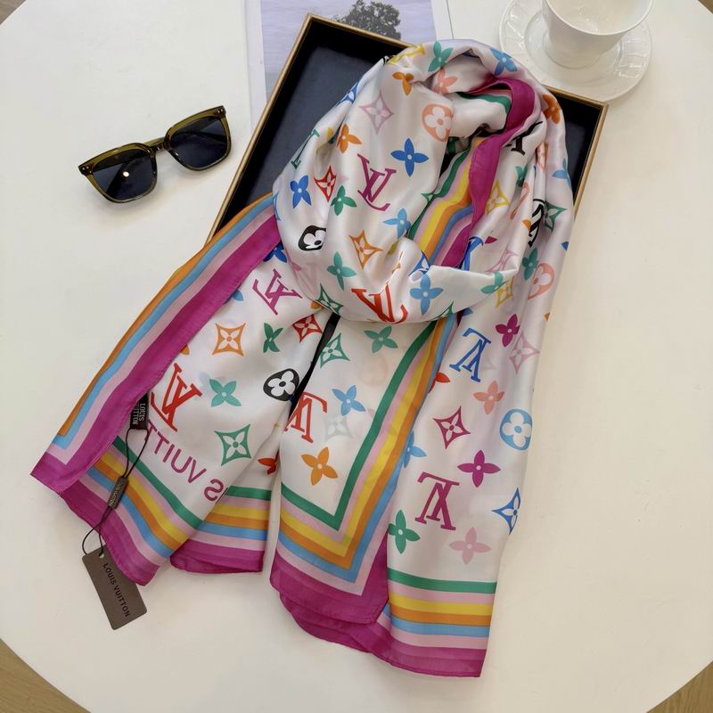 LV silk scarf 90-180cm E49 (7)