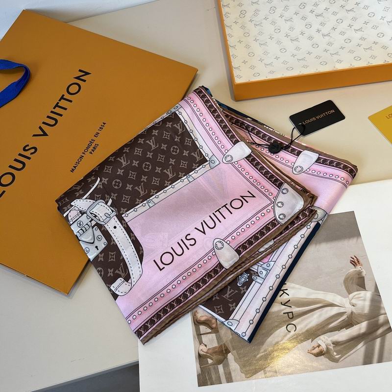 LV silk scarf hm (105)