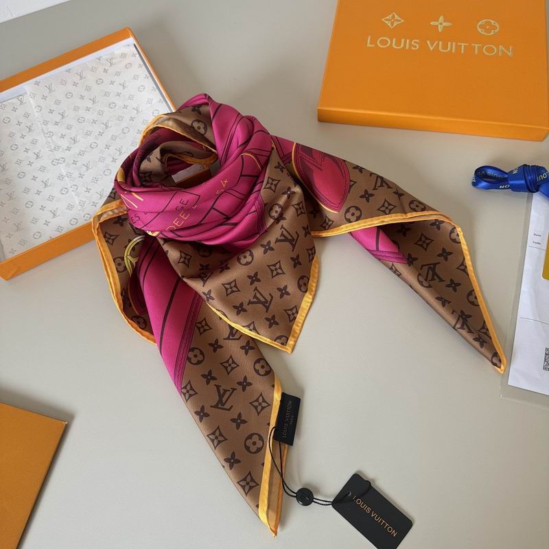 LV silk scarf hm (113)