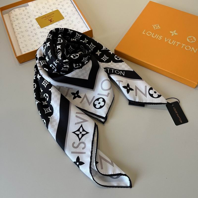 LV silk scarf hm (15)