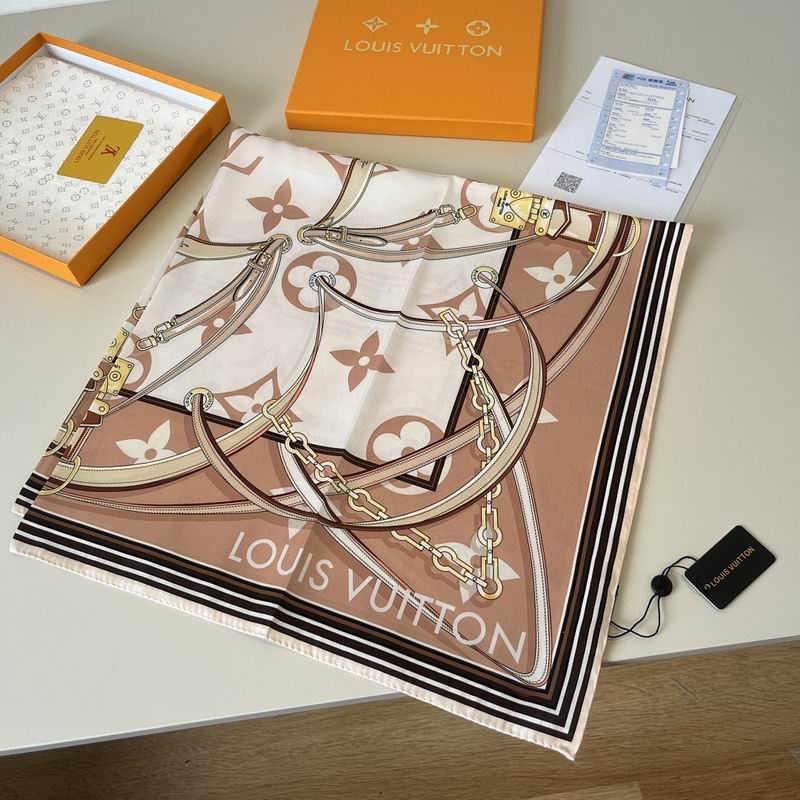 LV silk scarf hm (170)