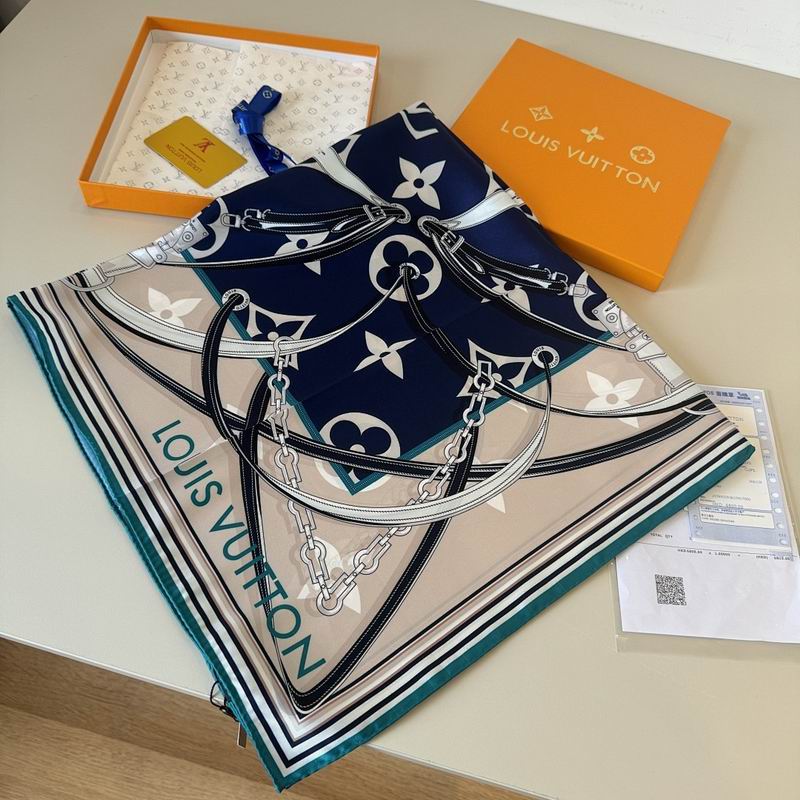 LV silk scarf hm (173)