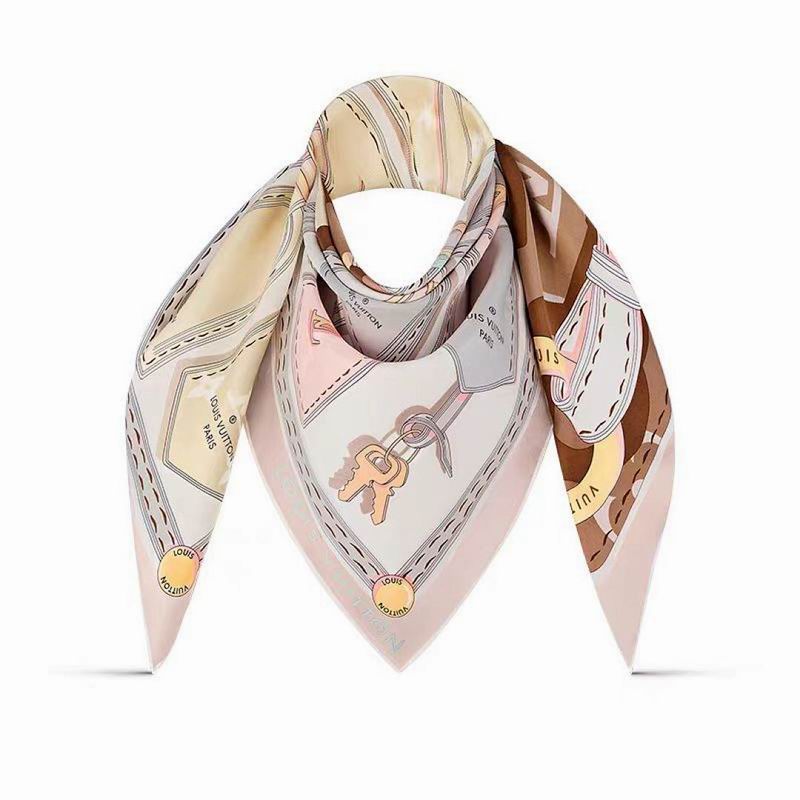 LV silk scarf hm (18)