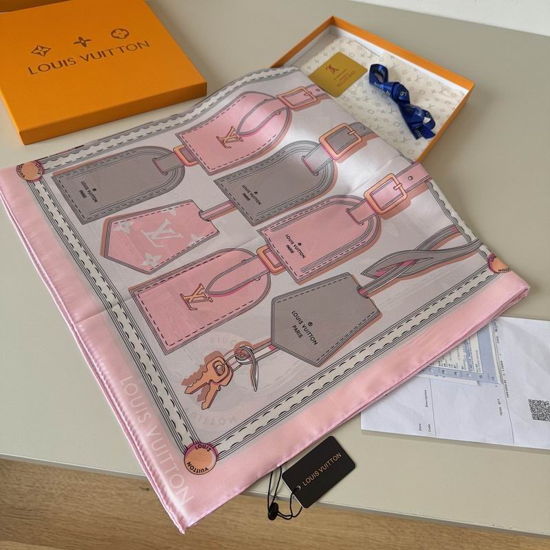 LV silk scarf hm (19)