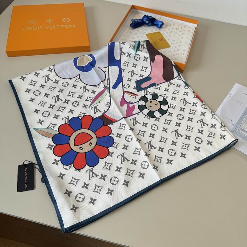 LV silk scarf hm (192)