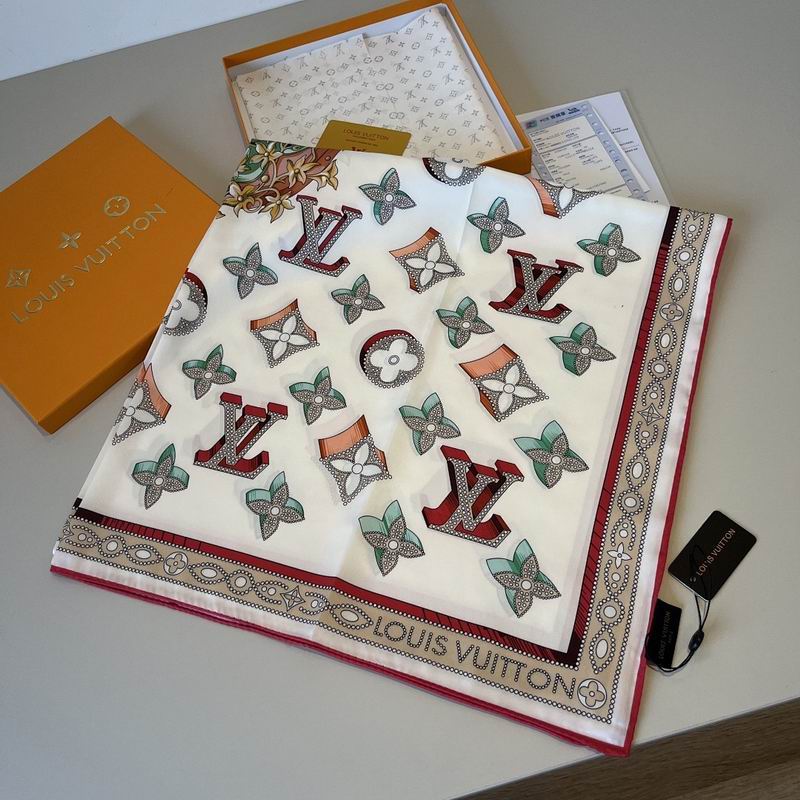 LV silk scarf hm (199)