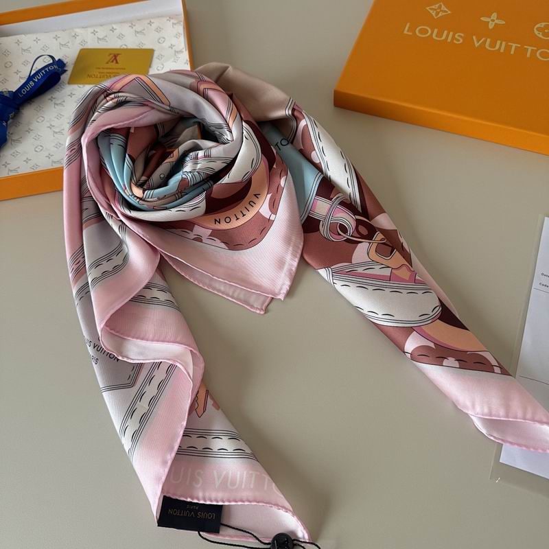 LV silk scarf hm (20)