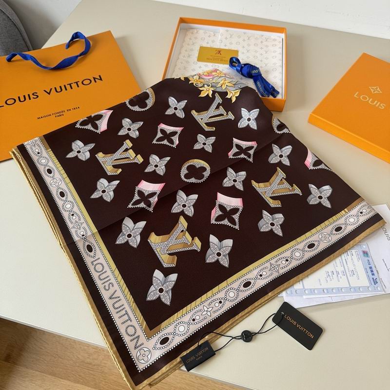 LV silk scarf hm (202)