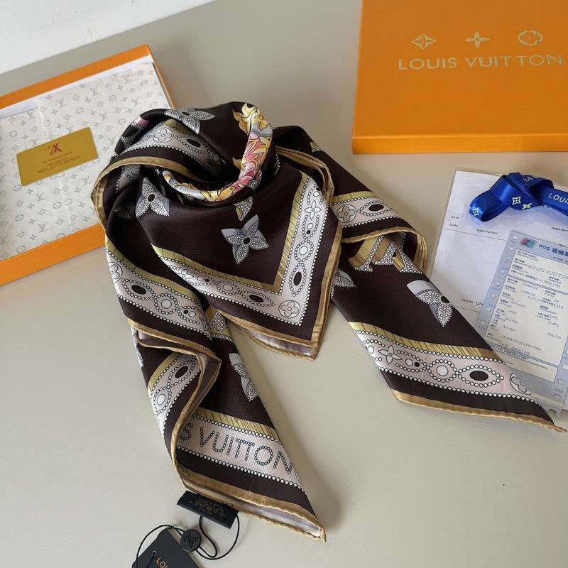 LV silk scarf hm (203)