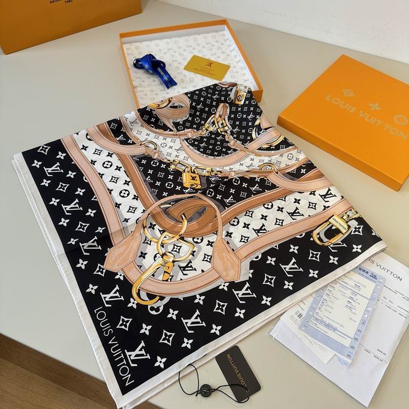 LV silk scarf hm (219)