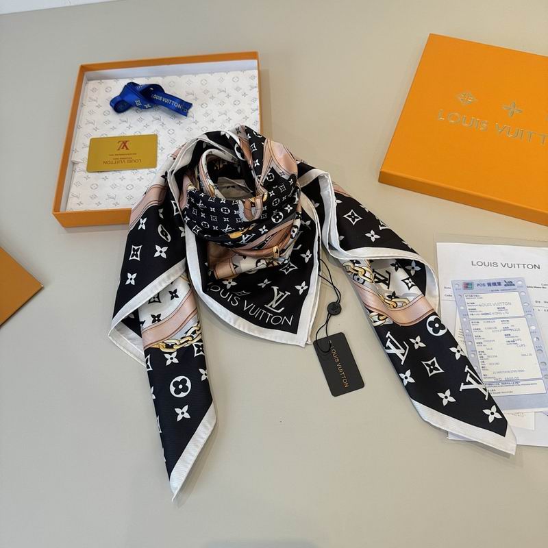 LV silk scarf hm (220)