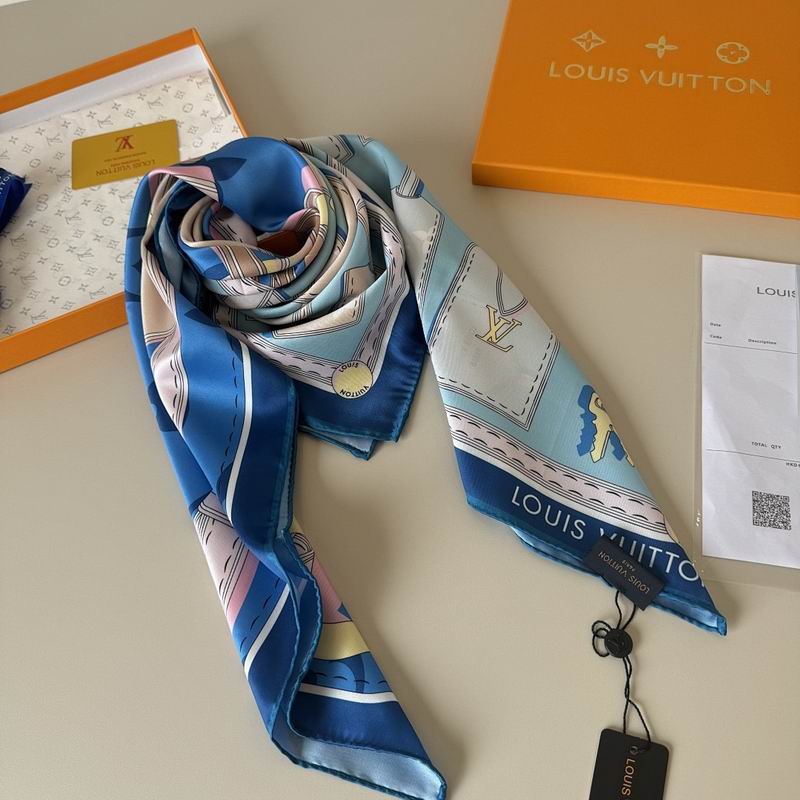 LV silk scarf hm (23)