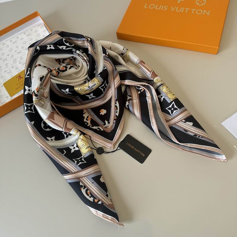 LV silk scarf hm (230)