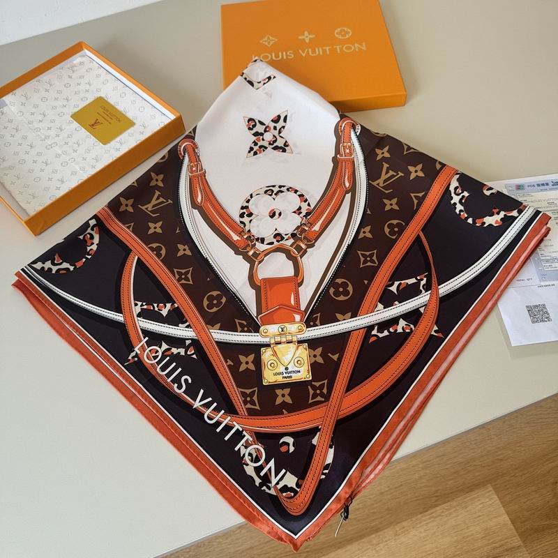 LV silk scarf hm (232)
