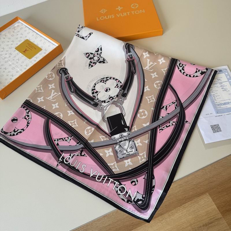 LV silk scarf hm (235)