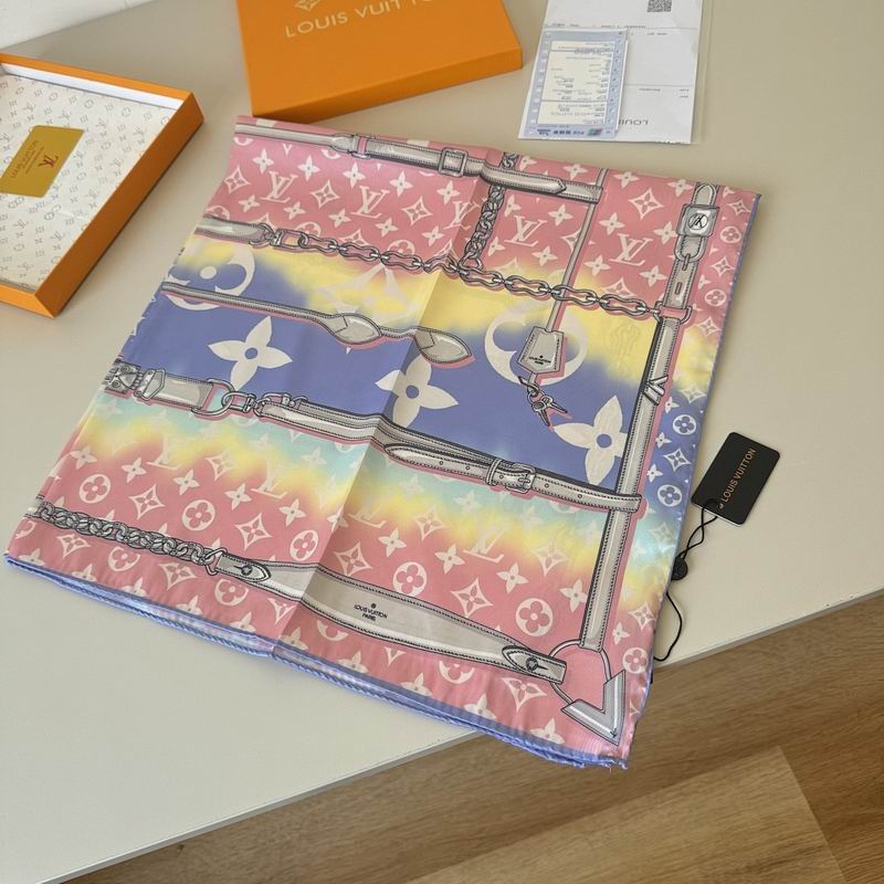 LV silk scarf hm (239)
