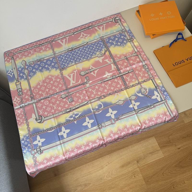 LV silk scarf hm (241)