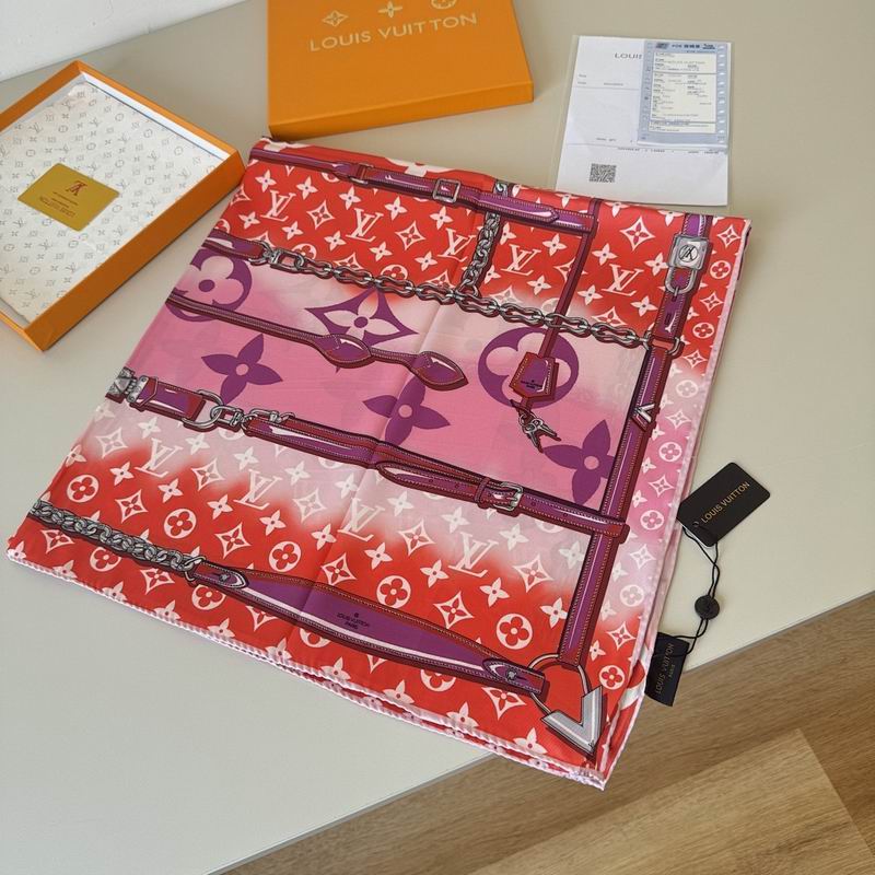 LV silk scarf hm (245)