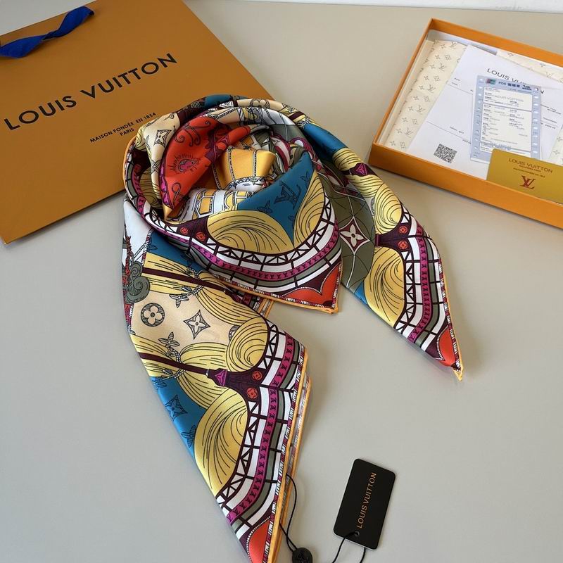 LV silk scarf hm (266)