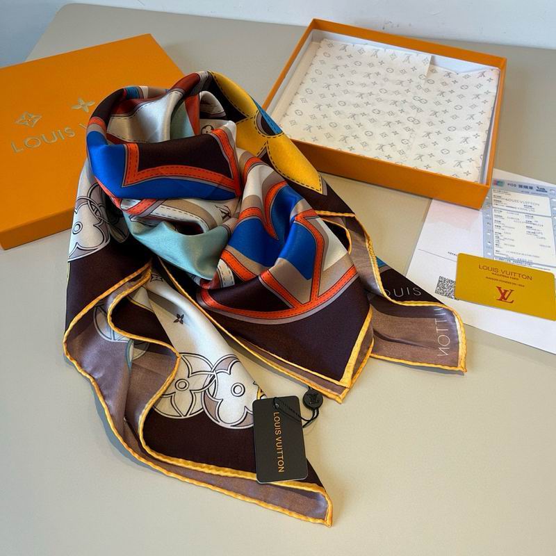 LV silk scarf hm (299)